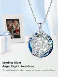 wholesale Sterling Silver Tree of Life Angel Number Necklace Numerology Jewelry Gift-0-22