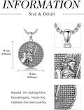 wholesale 925 Sterling Silver Saint Michael Archangel Medal Necklace Christian Religious s for Men Women Boys Girls-0-4
