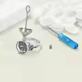 TOUPOP Sterling Silver Mushroom Urn Ring For Ashes Memory Jewelry-0-2