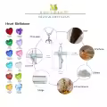 wholesale 925 Sterling Silver White Gold & Birthstone Cross Urn Necklace Wholesale for Ashes – Cremation Jewelry with 925 Sterling Silver, Keepsake Memorial Gift for Women Men-0-1
