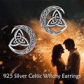 wholesale 925 Sterling Silver Celtic Knot Round Stud Earrings - Unique  for Her-0-5