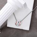 wholesale 925 Sterling Silver Baseball Player Pendant Necklace Sports s for Men & Women-0-3