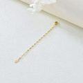 wholesale 14k Gold Faceted Extension Chain for Necklace and Anklet Adjustable Length-0-1