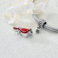 wholesale 925 Sterling Silver Red Cardinal Sunflower Heart Cross Family Tree Cremation Charm Urn Bead Bracelet Keepsake Memorial Locket-0-1