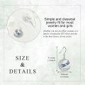 wholesale 925 Sterling Silver Earring Wholesale With Colorful Dragonfly And Moon Design-0-5