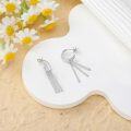 wholesale 925 Sterling Silver Long Tassel Drop Dangle Earrings for Women Anime One-Piece Cosplay -0-1
