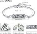 wholesale 925 Sterling Silver Tree of Life Urn Bracelet with Funnel and Spoon - Cremation Jewelry Ash Holder Keepsake-0-4