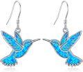 wholesale 925 Sterling Silver Hummingbird  Necklaces for Women Girls Gifts Jewelry Accessories-0-43
