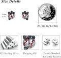 wholesale 925 Sterling Silver Baseball Claw Stud Earrings for Women and Men Sportswear Accessories Gift Ideas-0-2