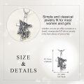 wholesale 925 Sterling Silver Saint Michael Archangel Cross Pendant Necklace for Men & Women-0-5