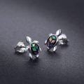 wholesale 925 Sterling Silver Abalone Shell Sea Turtle Stud Earrings - Hawaiian Ocean Jewelry for Women-0-1