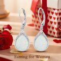 wholesale Sterling Silver Celtic Filigree Teardrop Leverback Earrings for Women Mom Gift-0-4
