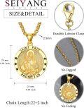 wholesale 925 Sterling Silver St. Paul Medal Pendant with 22  - Hypoallergenic Religious Jewelry for All Genders-0-1