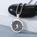 wholesale 925 Sterling Silver  Tennis Player Sports Pendant Necklace-0-3