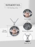 wholesale 925 Sterling Silver Basketball Pendant Necklace Never Give Up Motivational s for Women Men-0-2