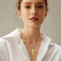 TOUPOP 10k 14k 18k Gold Cremation Urn Necklace With Engraved Name-0-5