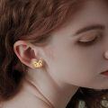 wholesale 925 Sterling Silver Butterfly Bow Cubic Zirconia Stud Earrings For Women-0-9