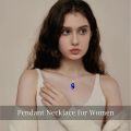wholesale Sterling Silver Gemstone Dainty Pendant Necklace for Women Mom Gift-0-69