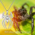 wholesale 925 Sterling Silver Spider Pendant Necklace for Women - Spidey Charm s-0-3