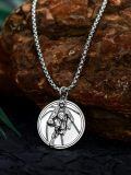 TOUPOP Sterling Silver Guitar Pendant Necklace Jewelry Gift for Music Lovers-0-4