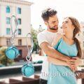 wholesale 925 Sterling Silver Turquoise Round Ball Drop Dangle Leverback Earrings for Women-0-2