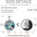 wholesale 925 Sterling Silver Tree of Life Family Pendant Necklaces with Labradorite Stone Birthstone s for Women Girls Mother's Day Anniversary Christmas-0-2