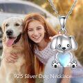 wholesale 925 Sterling Silver Corgi Dog Pendant Necklace for Women Mother's Day Gifts-0-1