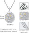 wholesale Sterling Silver Unisex Zodiac Necklace Constellation Pendant Horoscope Jewelry Gift-0-3
