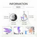 wholesale 925 Sterling Silver Hummingbird Pendant Necklace for Women Girls Gifts Love Heart Charm Chain Jewelry Accessories 45cm/18 Length-0-3