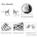 wholesale 925 Sterling Silver Wolf Head Celtic Knot Round Stud Earrings for Women and Men Norse  Ideas-0-3