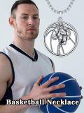 wholesale Guitar Necklace S925 Sterling Silver Sport Pendant Necklace Music Necklaces Jewelry Gifts For Guitar Basketball Lovers Women Father's Day Gifts For Dad Husband Men Father Son Christmas Anniversary Graduation -0-1