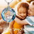 wholesale 925 Sterling Silver Crystal Sloth & Llama Charm Pendant Necklace for Women-0-10