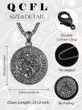 wholesale 925 Sterling Silver Capricorn Zodiac Sign Pendant Necklaces for Men Women Astrology s-0-1