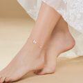 wholesale TOUPOP Butterfly Gifts For Women Wife Butterfly Anklets,flying Butterfly Anklets For Women Sterling Silver Butterfly Ankle Bracelets Pearl Jewelry Gifts For Women Birthday Annivesary -0-2