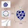 wholesale TOUPOP Birthstone Necklace Tree Of Life Necklace Pendant -0-3