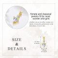 wholesale 14K Gold Teardrop & Heart Shape Cubic Zirconia Pendant Necklace Elegant s for Her-0-2