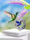 TOUPOP Sterling Silver Crystal Music Note Tree Pendant Necklace-0-1