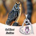 wholesale Animal Necklace For Women 925 Sterling Silver Heart Axolotl/owl/sloth/penguin/panda Necklace Pendant Animal Jewelry Christmas Gifts For Women -0-5