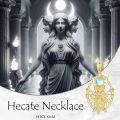 wholesale 14K Gold Moonstone Goddess Pendant Necklace for Women-0-5