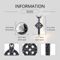 wholesale 925 Sterling Silver Celtic Knot Cross Pendant - Religious  for Him & Her-0-3