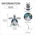 wholesale 925 Sterling Silver Metal Abalone Shell Turtle Pendant Necklace Ocean s for Women-0-4