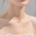 wholesale 925 Sterling Silver Sloth On Branch Gold Plated Pendant Necklace For Women-0-1