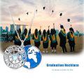 wholesale 925 Sterling Silver Compass Moonstone World Map Necklace With Inspirational Quote-0-4