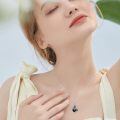 wholesale 925 Sterling Silver Tree Of Life Turquoise Teardrop Pendant Necklace For Women-0-14