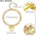 wholesale Sterling Silver Gold Heart Photo Locket Bracelet for Women-0-2