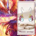 wholesale 925 Sterling Silver Firebird Moonstone Drop Earrings for Women Gift Idea-0-5