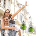 wholesale 925 Sterling Silver Teardrop Earrings Wholesale With Black Stones-0-5