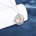 wholesale 925 Sterling Silver She Believed She Could So She Did Heart Necklace-0-3