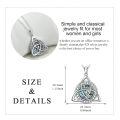 wholesale 925 Sterling Silver Viking Vegvisir Shield Necklace Pendant-0-2
