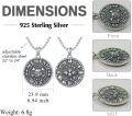wholesale 925 Sterling Silver Carpe Diem Pendant Necklaces for Men Women - Memento Mori s-0-4